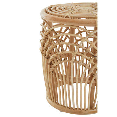 Mataram Natural Rattan Side Table