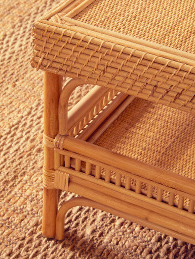 Mataram Natural Rattan Storage Coffee Table