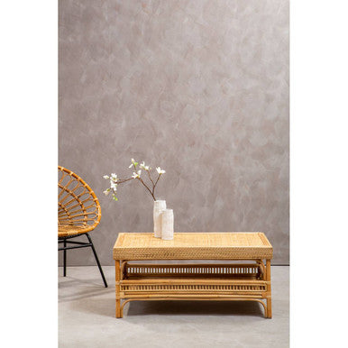 Mataram Natural Rattan Storage Coffee Table