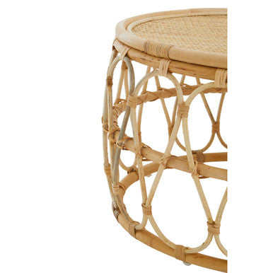 Mataram Natural Rattan Round Coffee Table