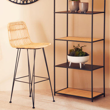 Lagom Natural Rattan Bar Chair