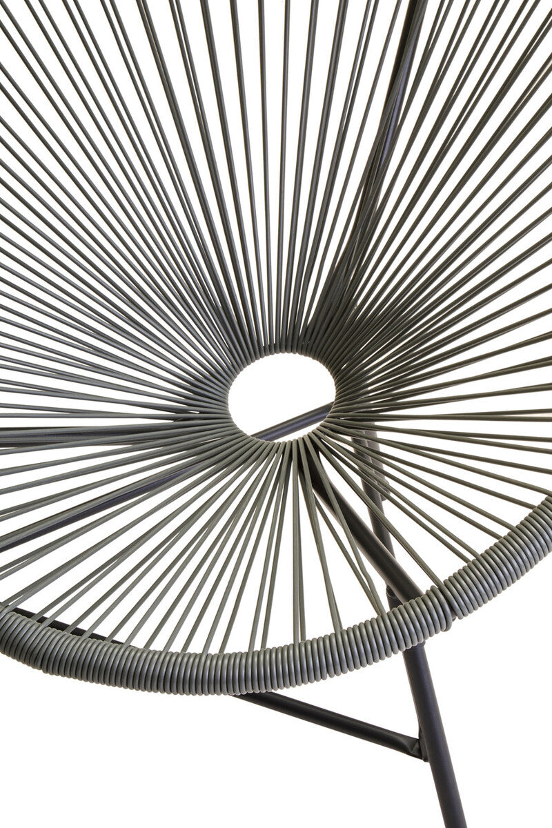 Miami Grey 3 Piece Rattan Patio Set