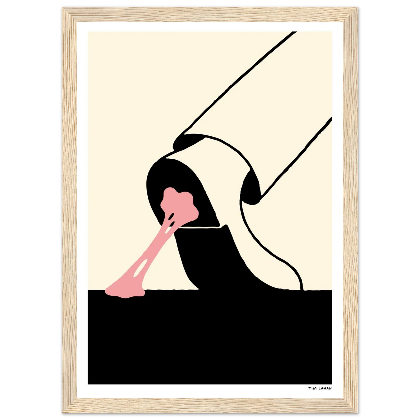 Tim Lahan - 'Stuck' Framed Print