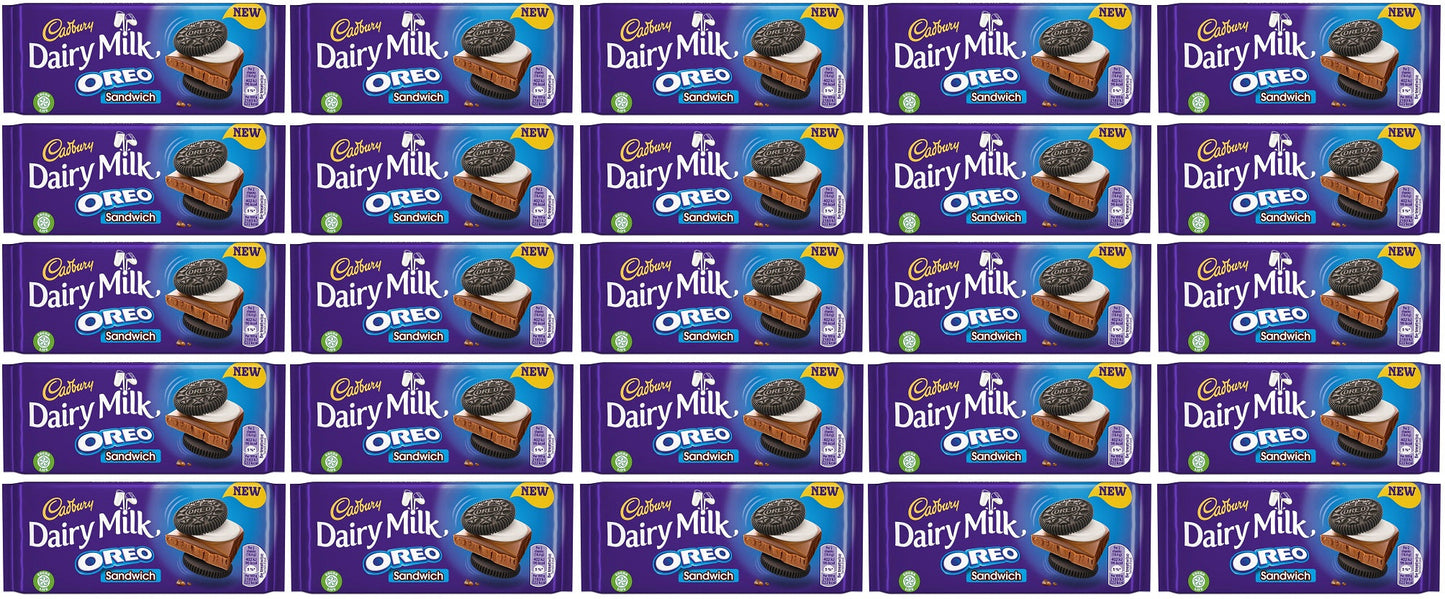 15 x Cadbury Dairy Milk Oreo Sandwich 96G