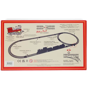 Rex London Click-a-Track Traditional Miniature Gift Train Set