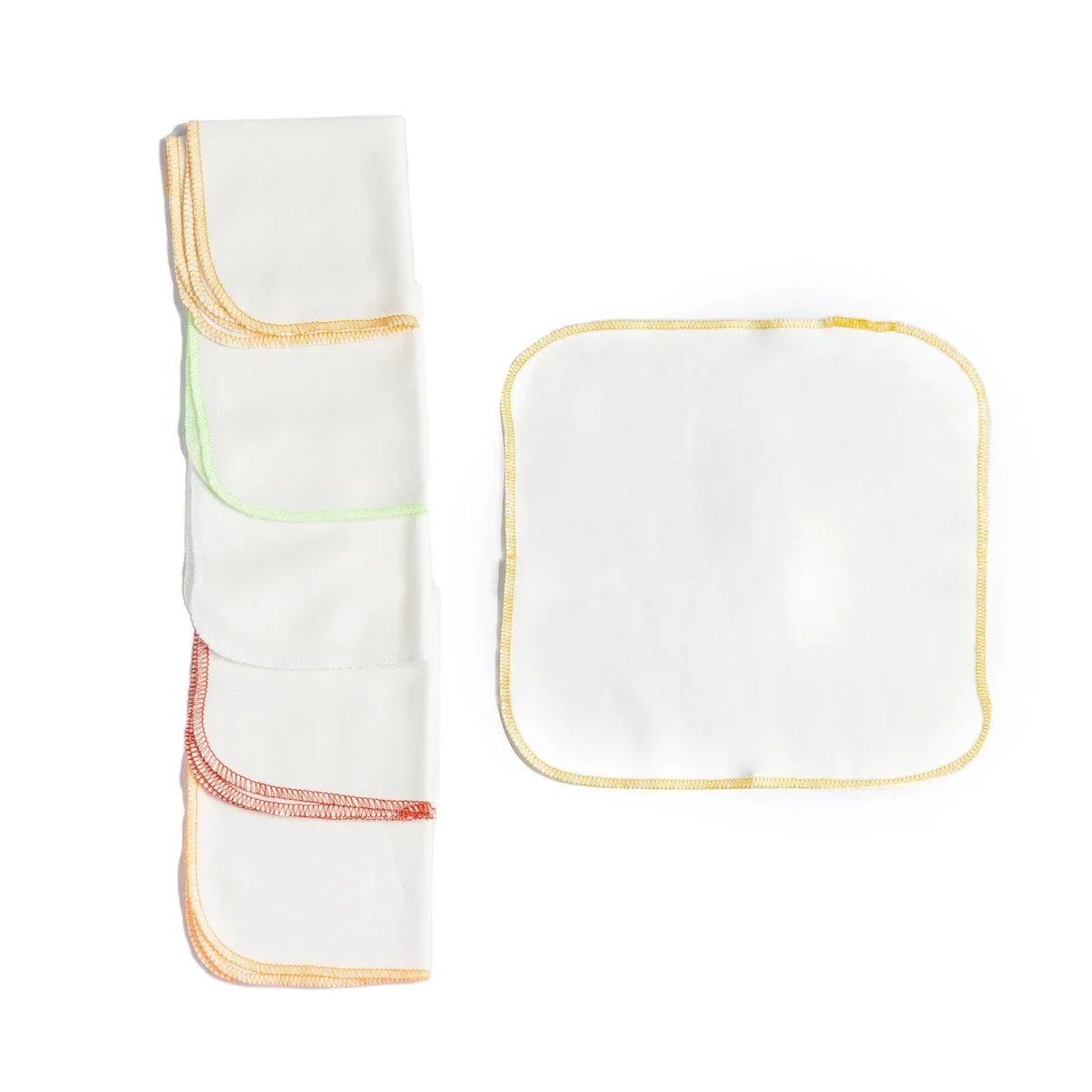 HelloBaby Baby Burp Cloths 6 Pack (24 x 24 cm)