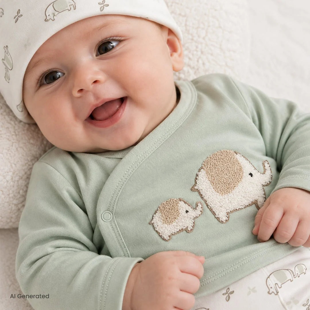 Little Life 5 Piece Baby Hospital Bag Set on a Hanger (Newborn)