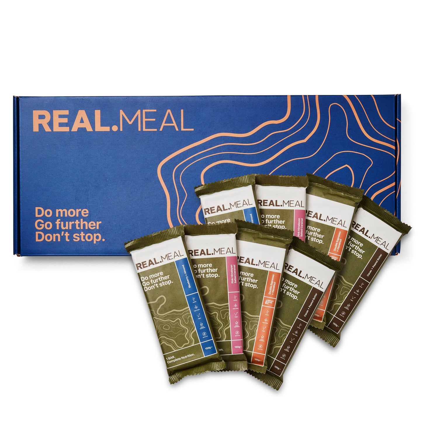 Endurance Pack : 8 Bars 2 of Each Flavour