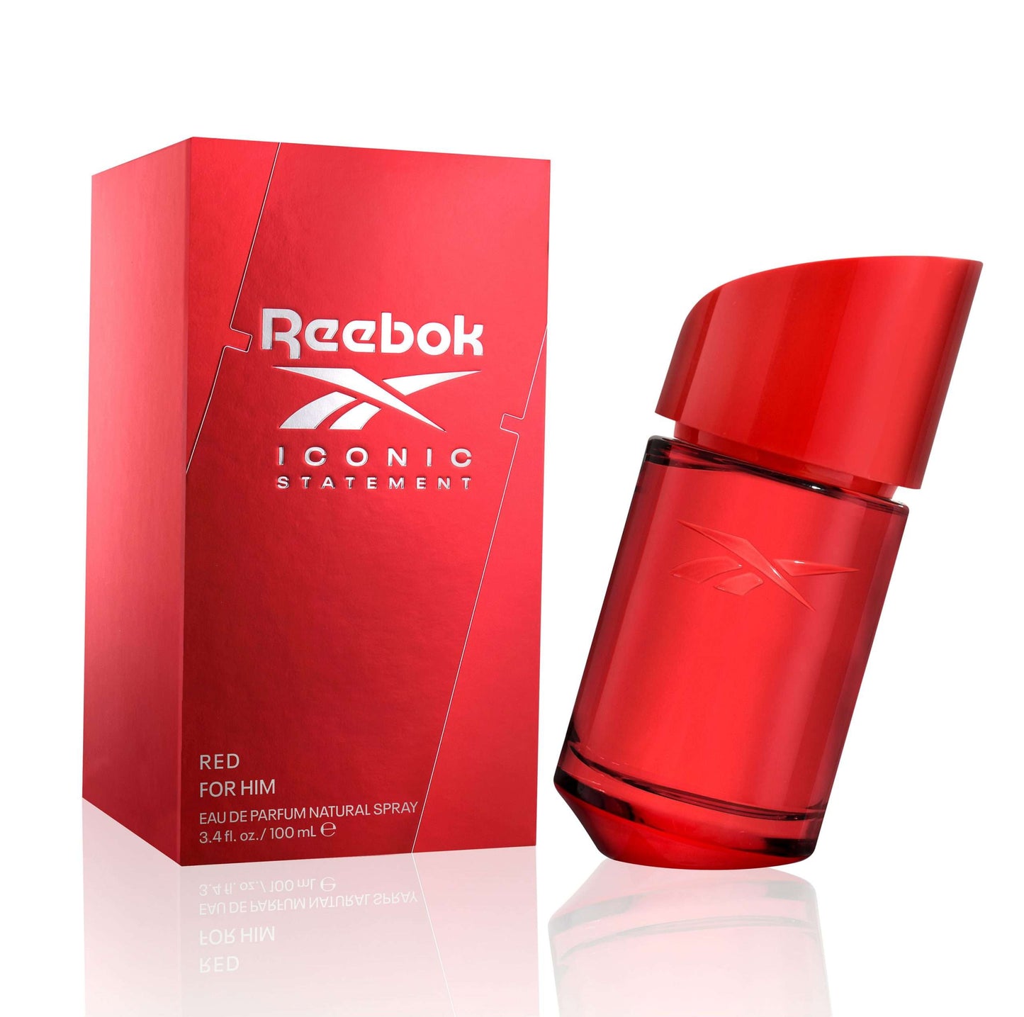 Reebok Iconic Statement Red Eau De Parfum 100ml Spray Men's Fragrance