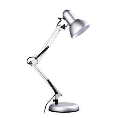 Studio Silver Grey Desk Lamp | Payton