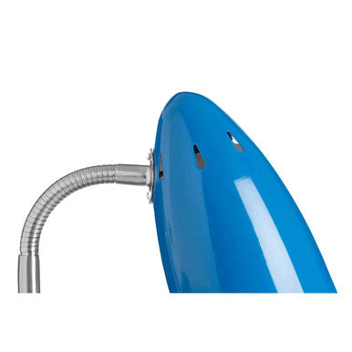 Blue Gloss Desk Lamp | Flexi