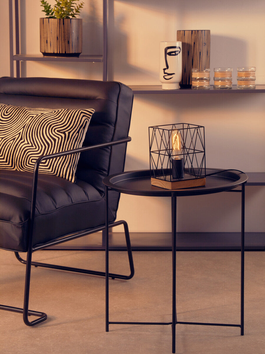 Bode Black Metal Table Lamp