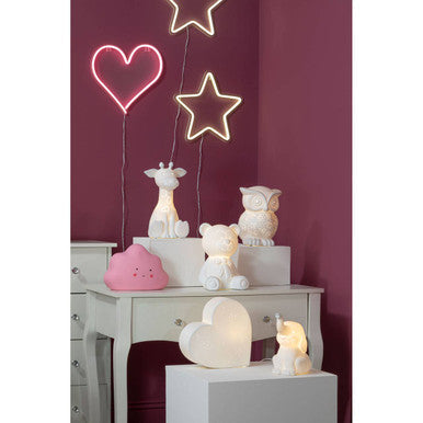 Neon Heart Design LED Box Light | LED Light Box