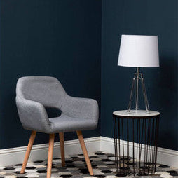 Halia Chrome Finish Tripod Table Lamp