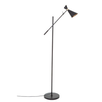 Linox Black And Gold Floor Lamp