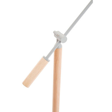 Stockholm Matte Grey Floor Lamp