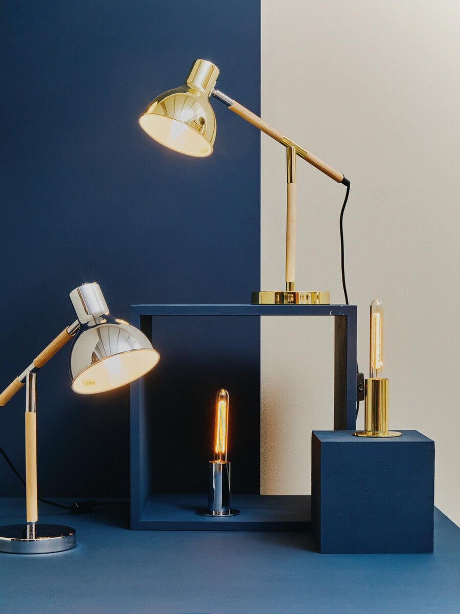 Stockholm Chrome Finish Table Lamp