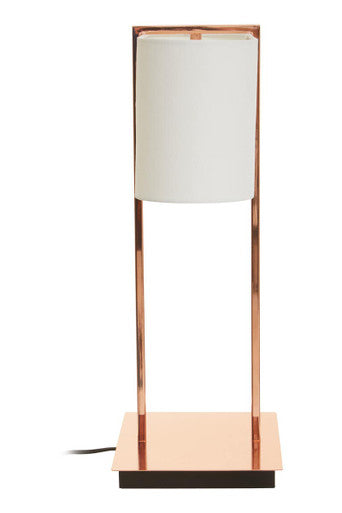Copper Finish Table Lamp | Lilian