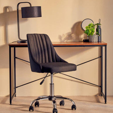 Leyna Black Table Lamp