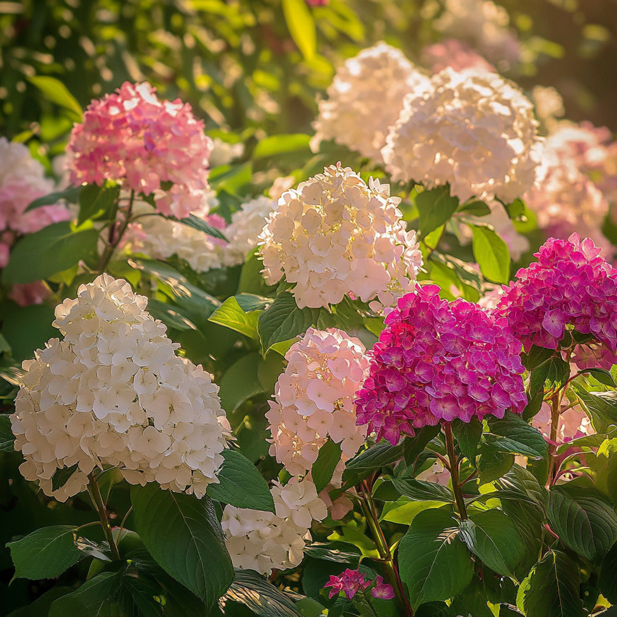 Hortensia - 3 pcs. - Hortensia paniculata - Height 25-35cm - ⌀9cm