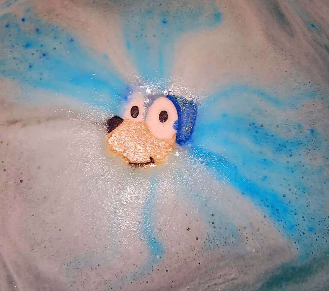 Blue Dog Bath Bomb