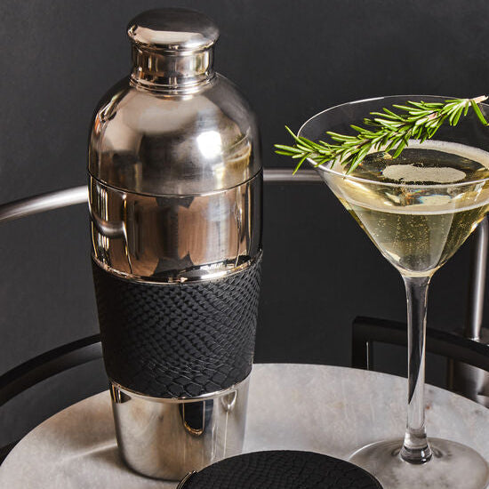 Silver Finish Cocktail Shaker | Mixology