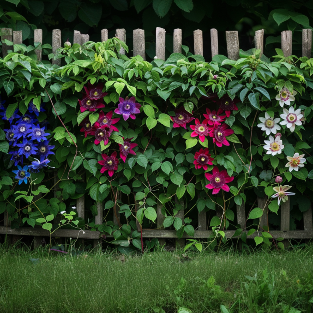 Passion Flower - 3 pcs. - Passiflora hybridum - Height 25-40cm - ⌀9cm