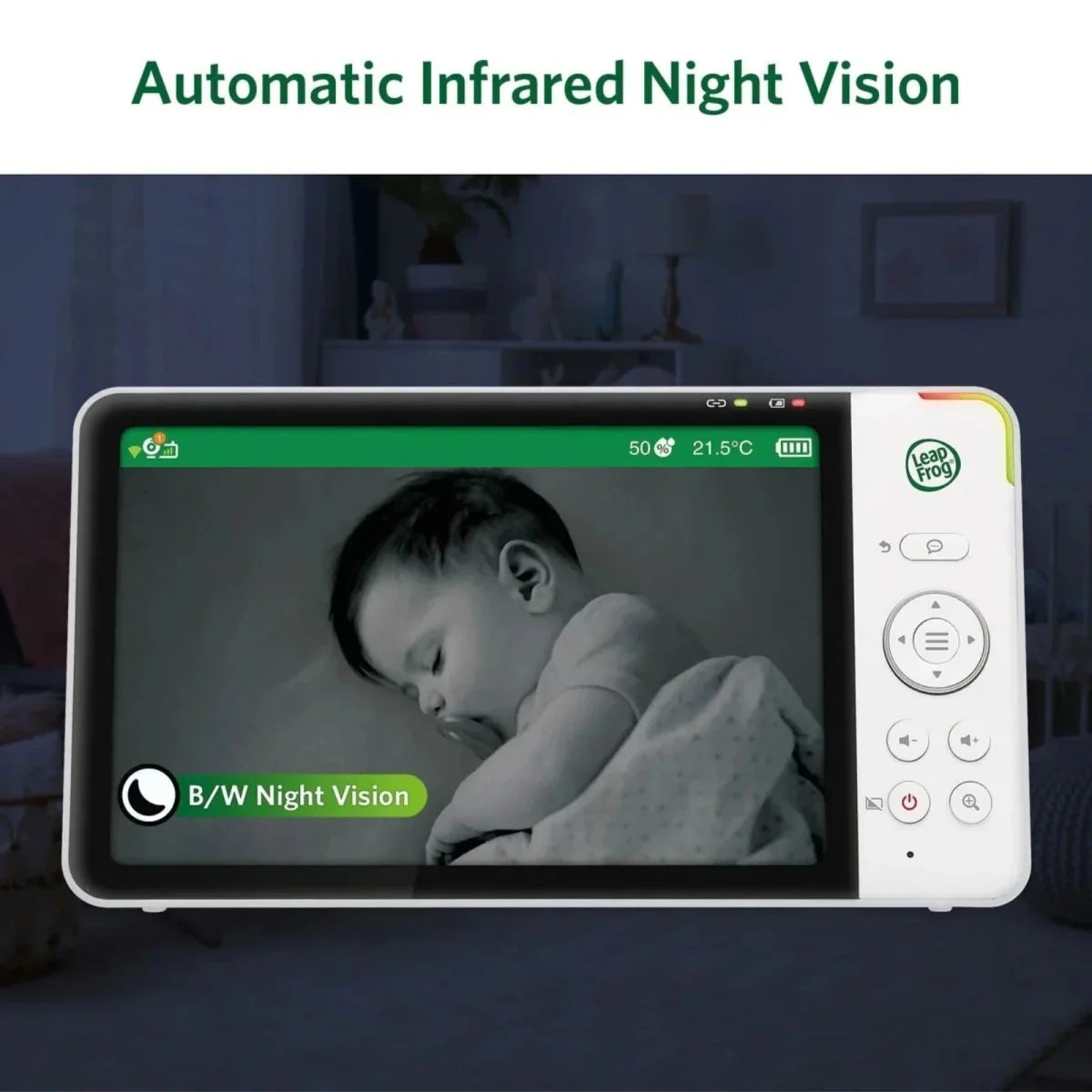 LeapFrog LF5817HD 7" Wi-Fi Smart Video Baby Monitor