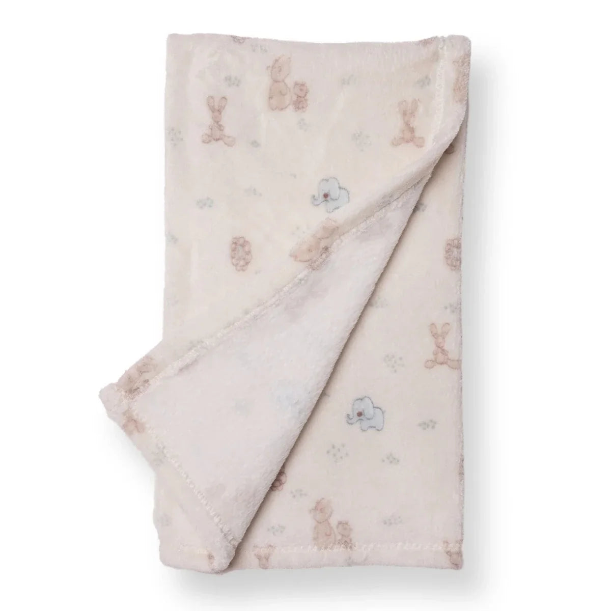 Little Dreams Animal Print Wellsoft Fleece Baby Blanket (90 x 110 cm)