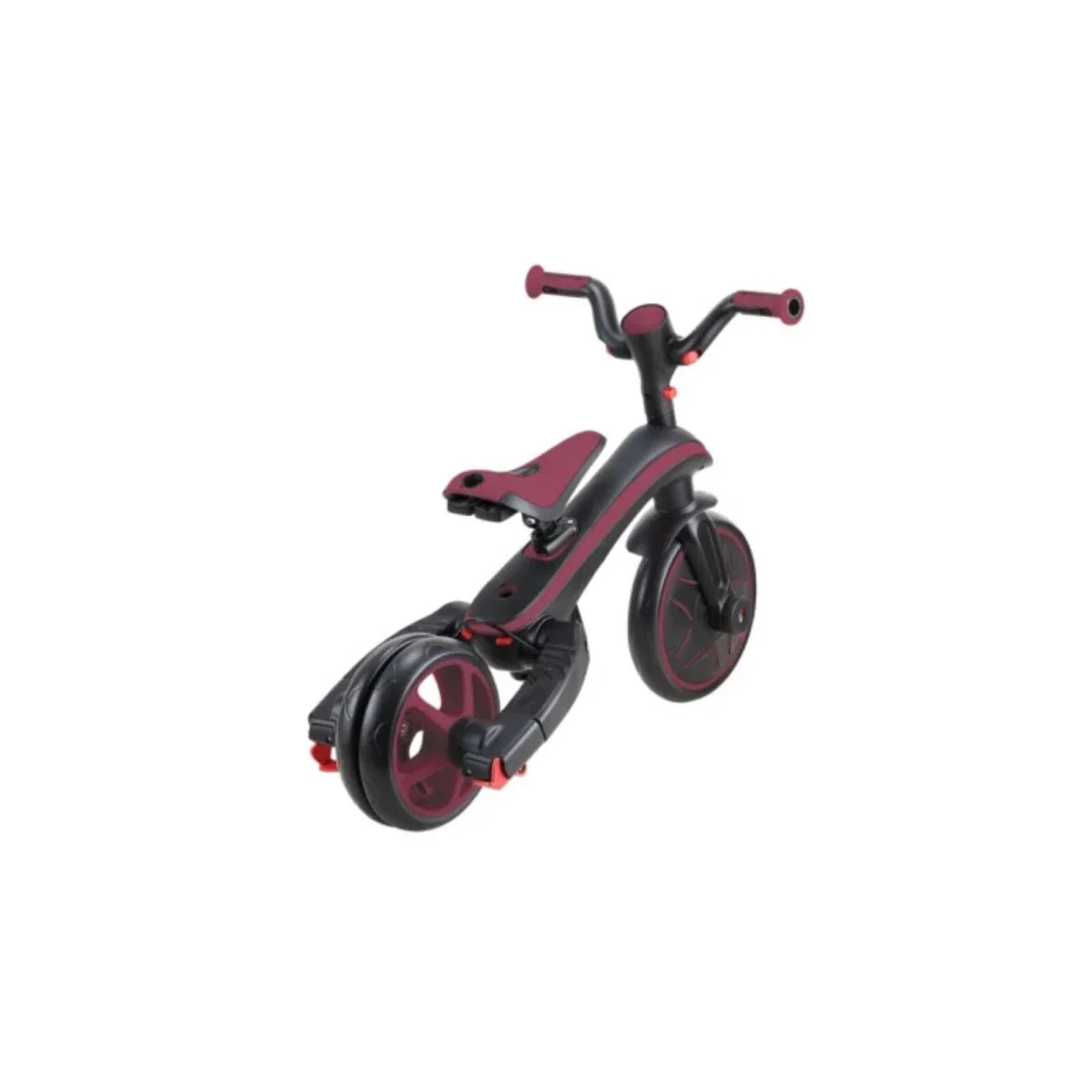 Globber 4-in-1 Explorer Trike Foldable - Burgundy