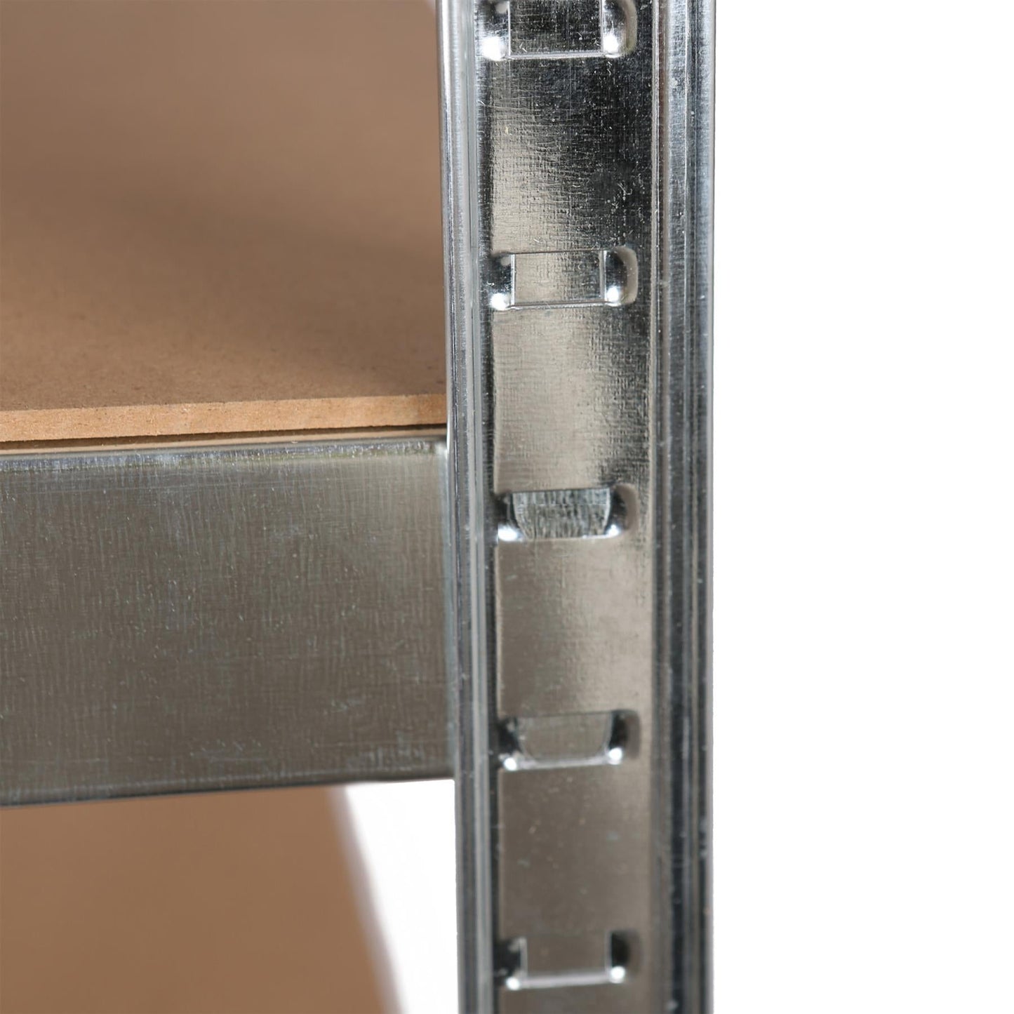 2pc 5-Tier Steel Garage Shelving Units Set - 90 x 40 x 180cm - Galvanised