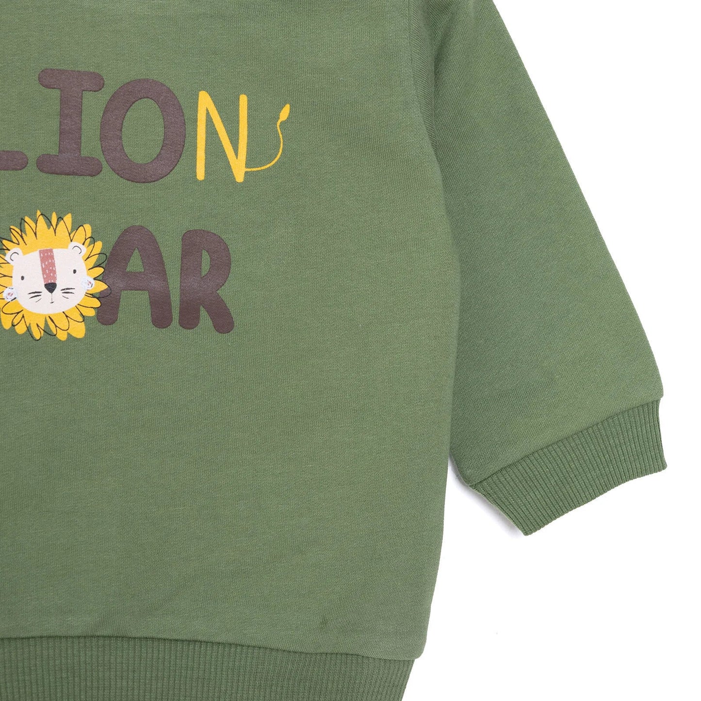 HelloBaby Basic Sweatshirt - Dark Green