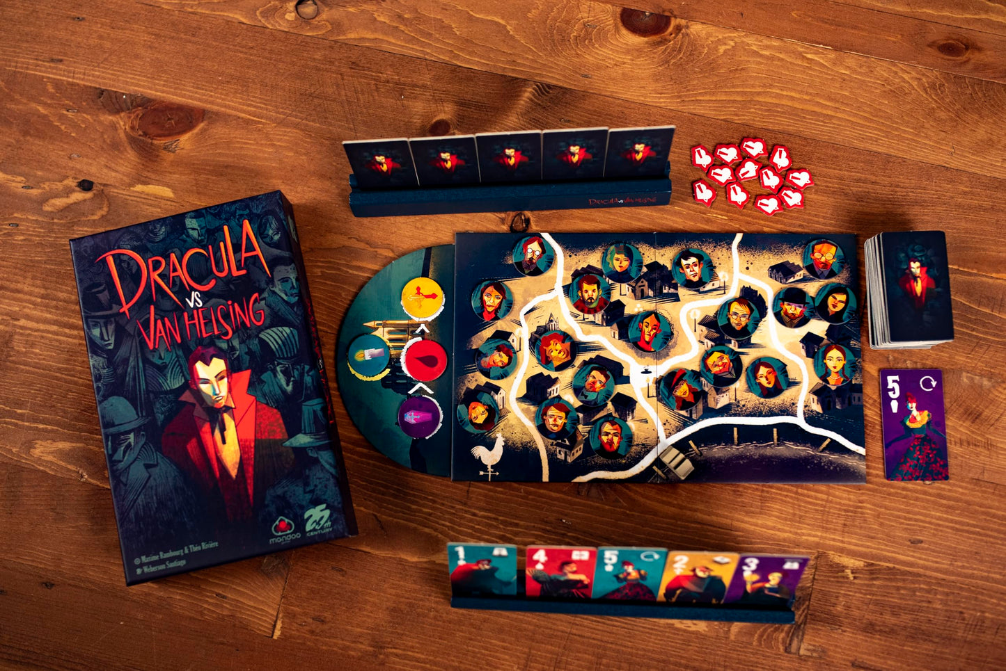 Dracula vs Van Helsing — Intense 2-Player Strategy Duel | 25th Century Games