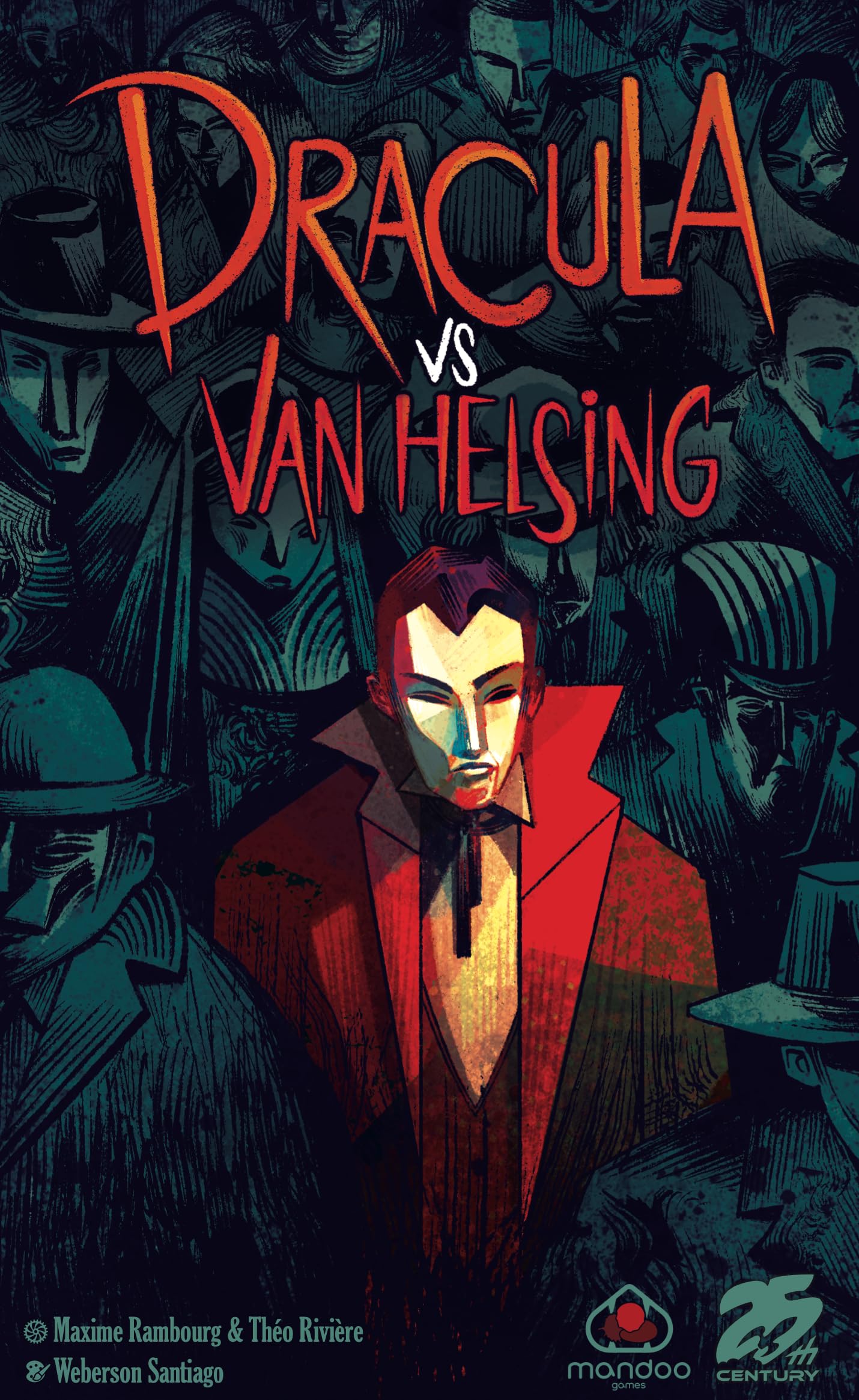 Dracula vs Van Helsing — Intense 2-Player Strategy Duel | 25th Century Games