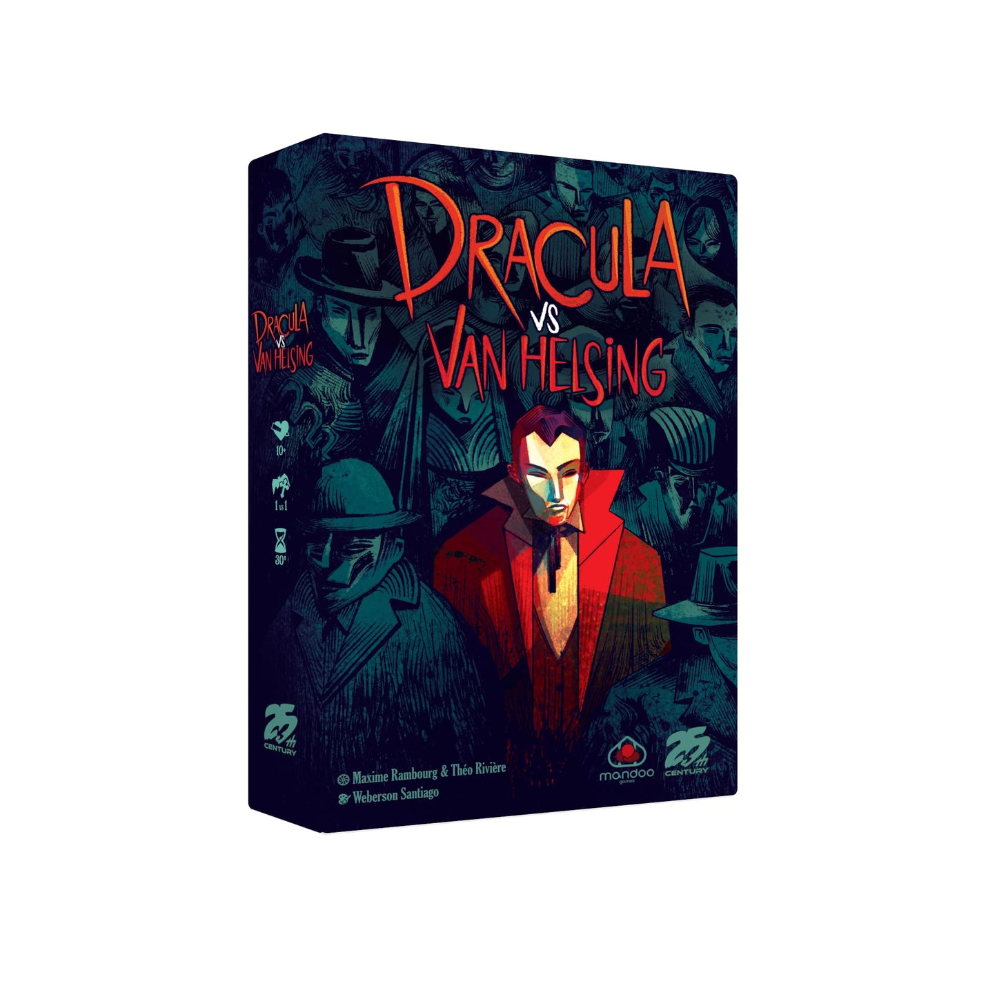 Dracula vs Van Helsing — Intense 2-Player Strategy Duel | 25th Century Games