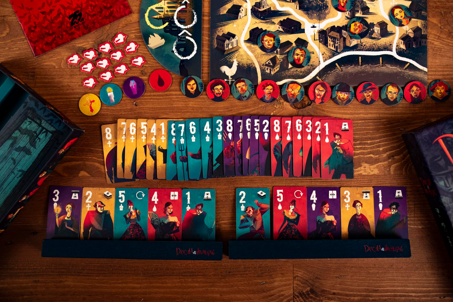 Dracula vs Van Helsing — Intense 2-Player Strategy Duel | 25th Century Games