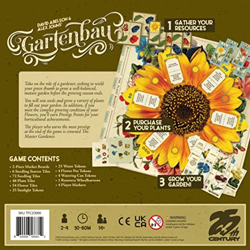 Gartenbau: Strategy Board Game Gardening in the 19th Century | Mensa Select | 25th Century Games