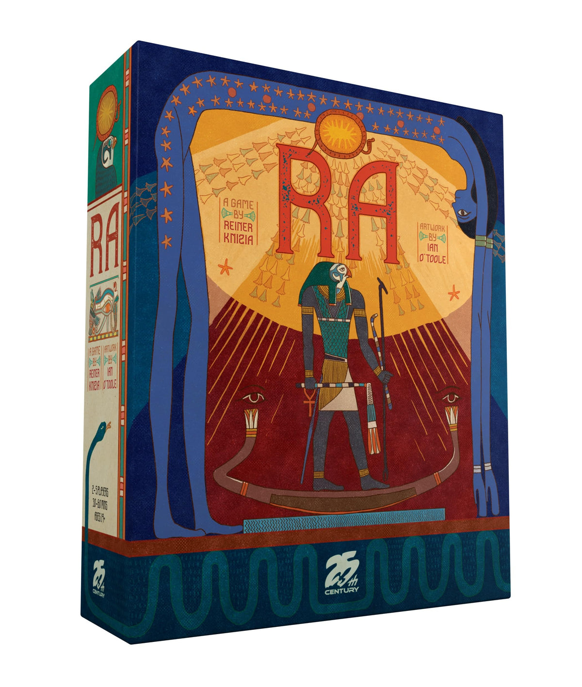 RA Deluxe Edition by 25th Century Games | Ancient Egypt Auction & Set Collection (2–5 Players)