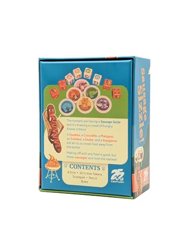 25th Century Games Sausage Sizzle – Family Party Game for 2-5 Players (Ages 8+)