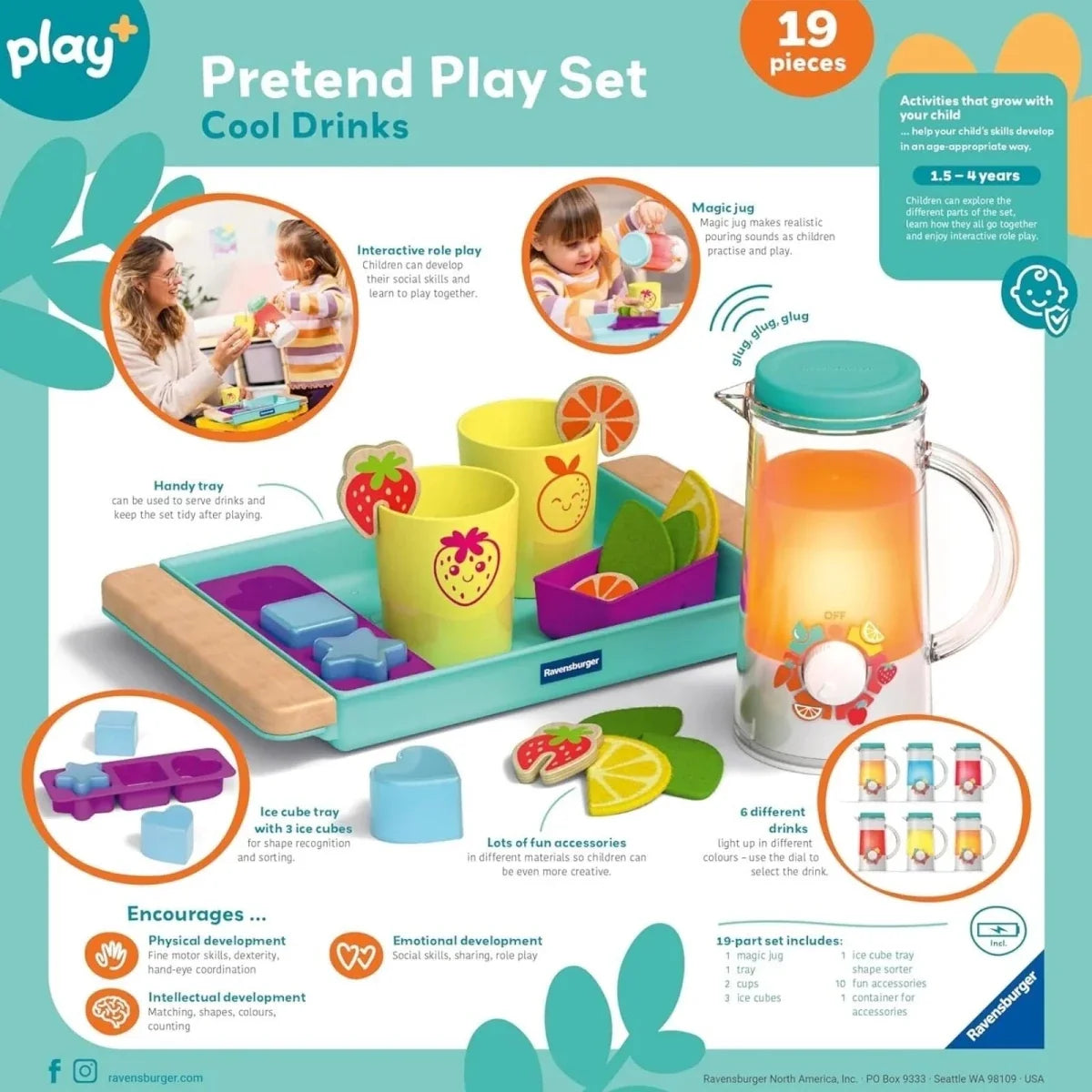 Play+ Pretend Play Set - Fresh Drinks