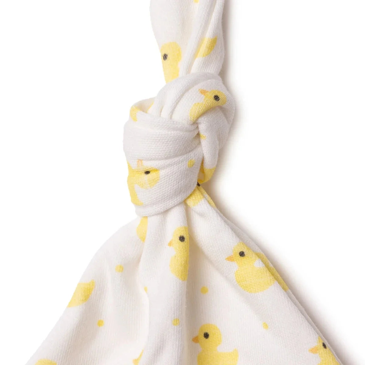 HelloBaby Heart Print Interlock Baby Hat (Newborn)