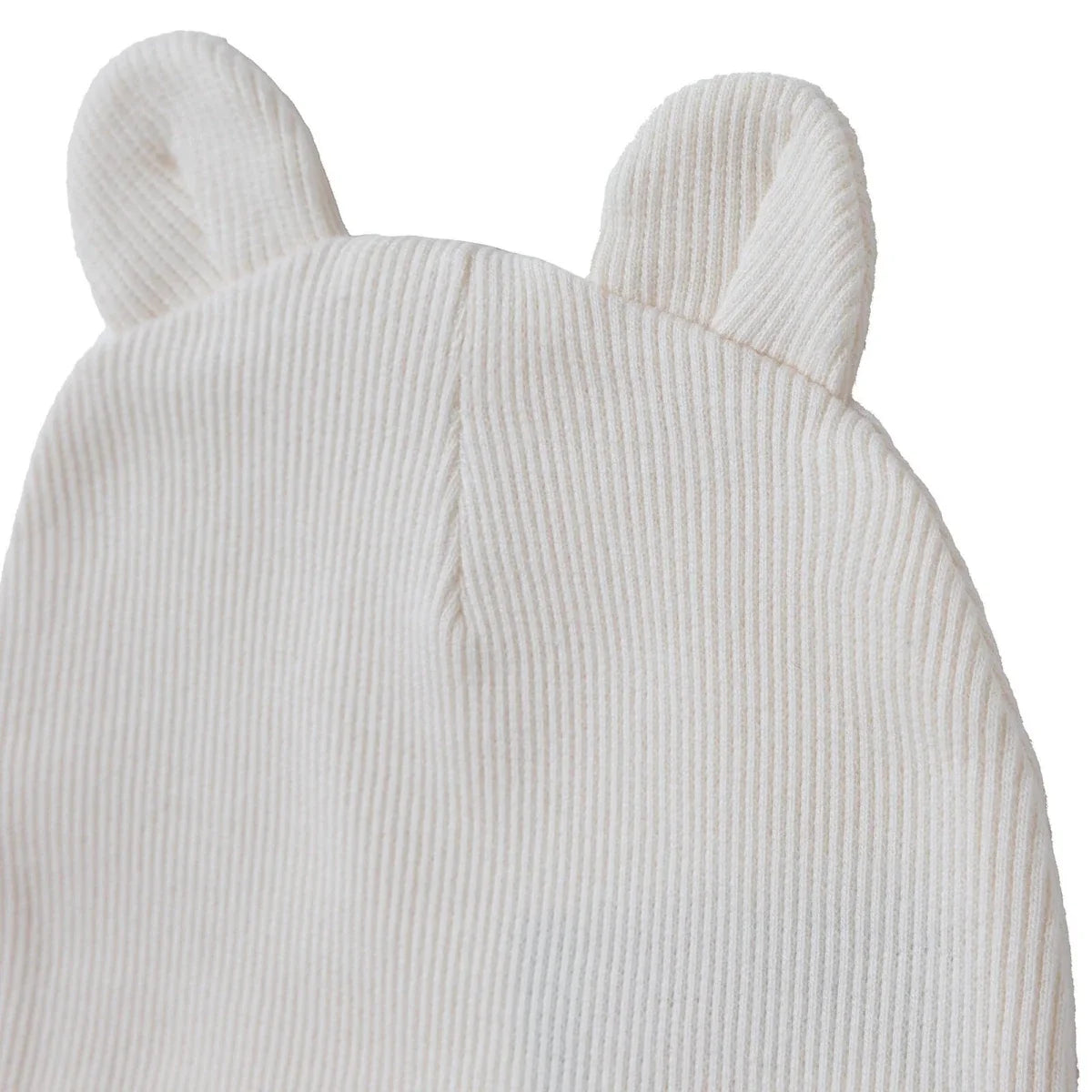 HelloBaby Slogan Print Ribbed Baby Hat (Newborn)