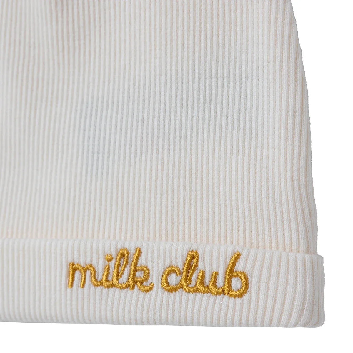 HelloBaby Slogan Print Ribbed Baby Hat (Newborn)