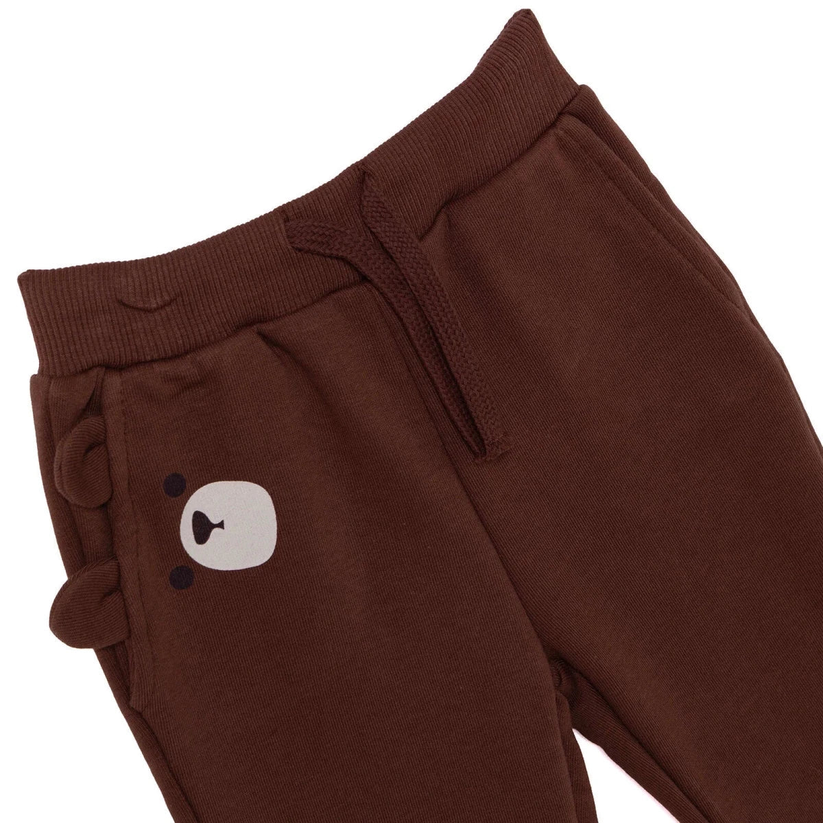 HelloBaby Bear Print Drawstring Baby Joggers (9-12 Months to 4-5 Years)