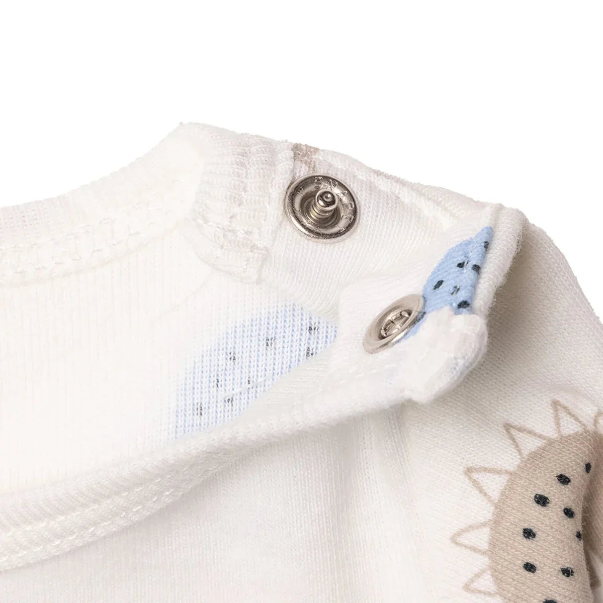HelloBaby 2 Pack Dinosaur Print Long Sleeve Baby Bodysuits (1-3 Months to 2-3 Years)