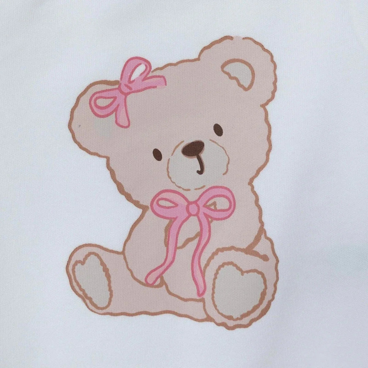 HelloBaby 2 Pack Heart Print Long Sleeve Baby Bodysuits (1-3 Months to 2-3 Years)