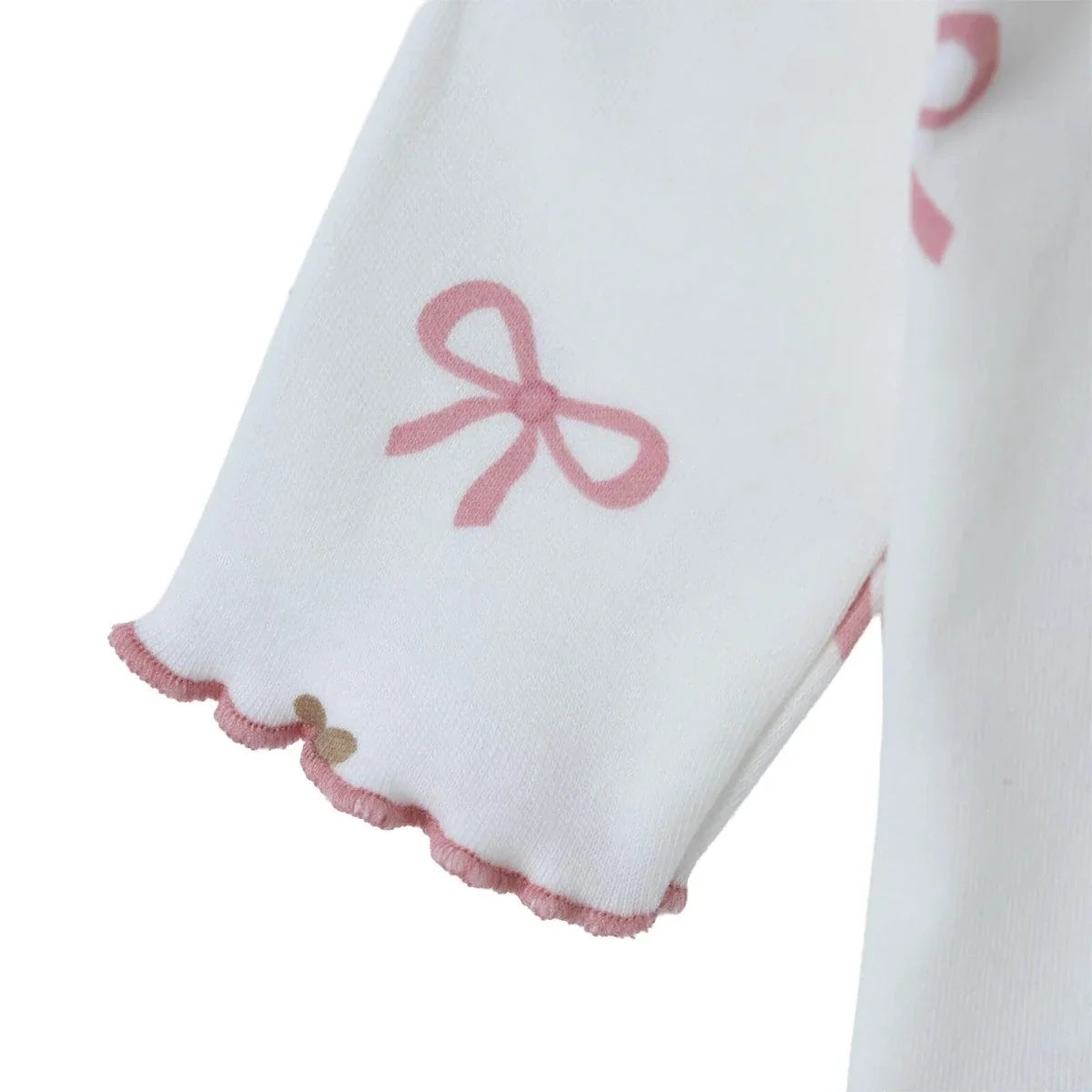 HelloBaby 2 Pack Heart Print Long Sleeve Baby Bodysuits (1-3 Months to 2-3 Years)