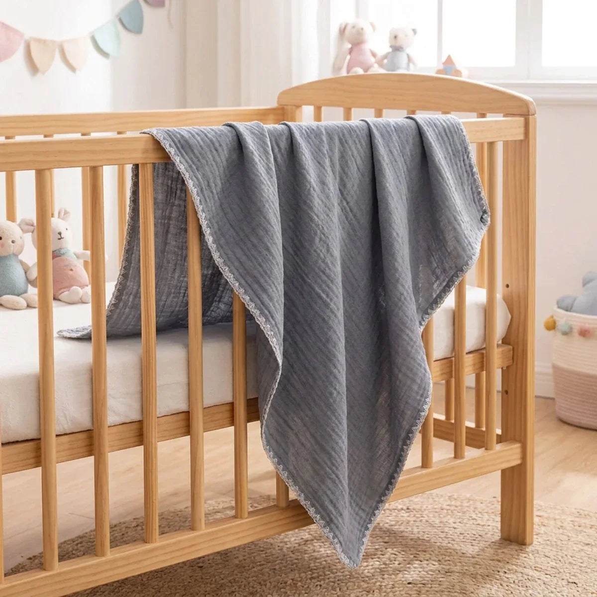 Tiffany Muslin Baby Blanket (One Size)