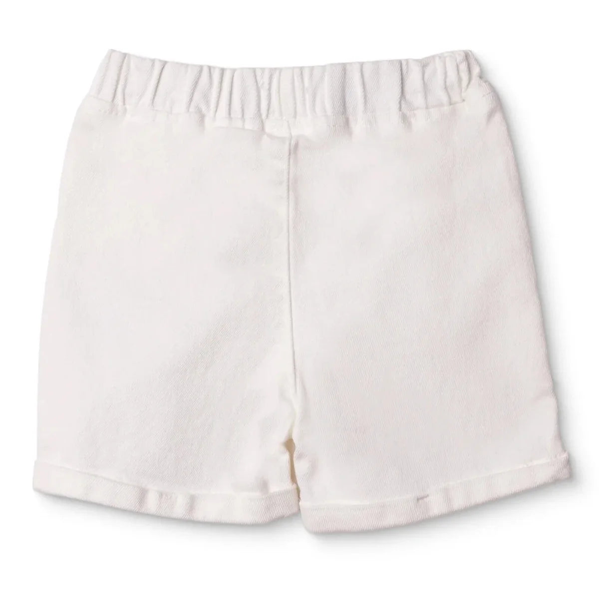 HelloBaby Girls Denim Shorts Buttoned Berry Belle Short Length - Ecru