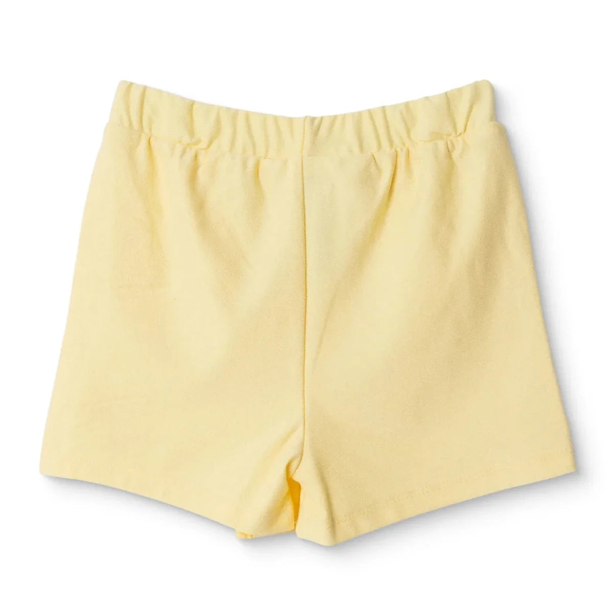 HelloBaby Girls Shorts with Buttons None Short Leg - Yellow